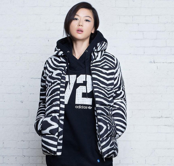 Adidas Originals Zebra Jacket M30477 Winter Coat