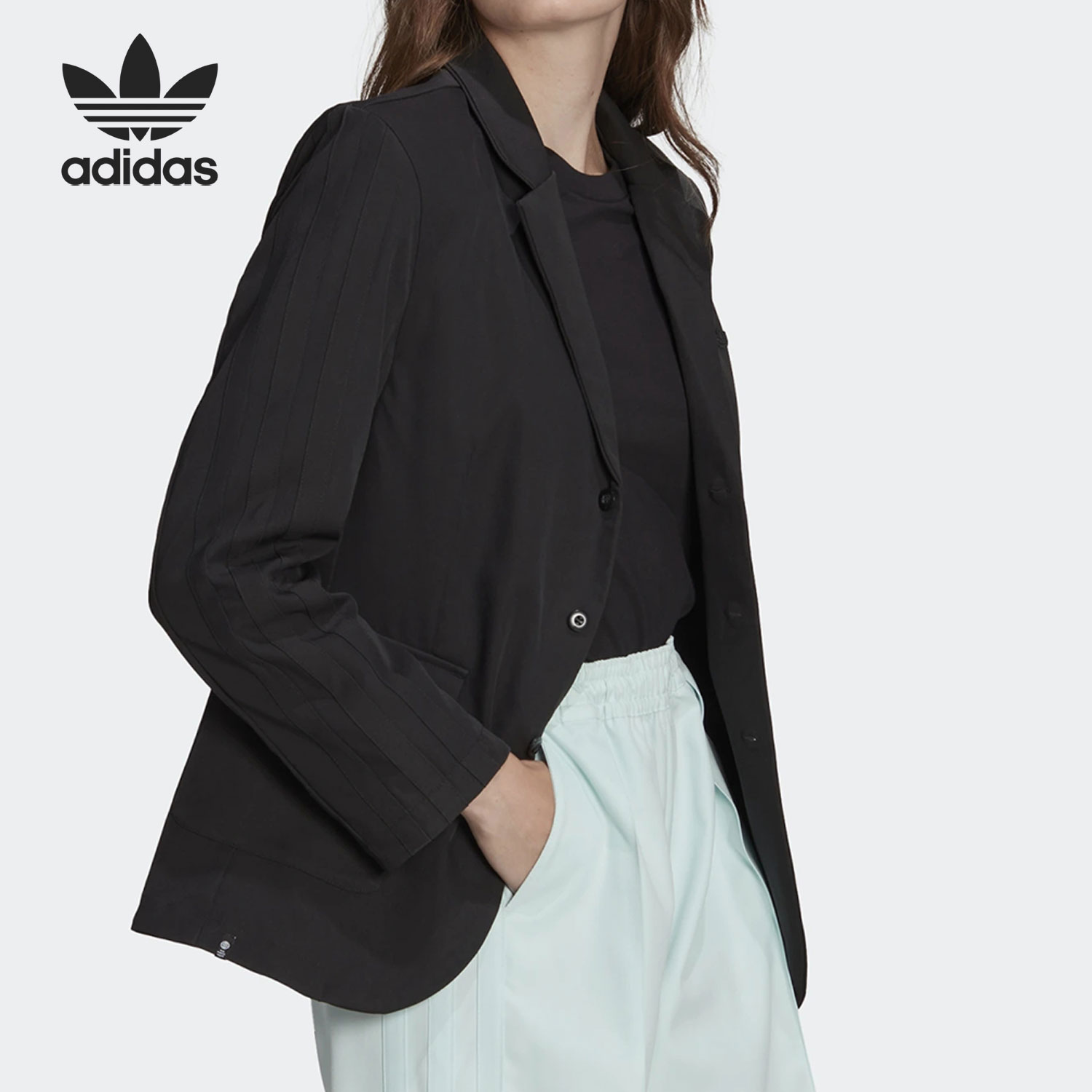 Adidas Womens Suit Black HN3670 Outwear