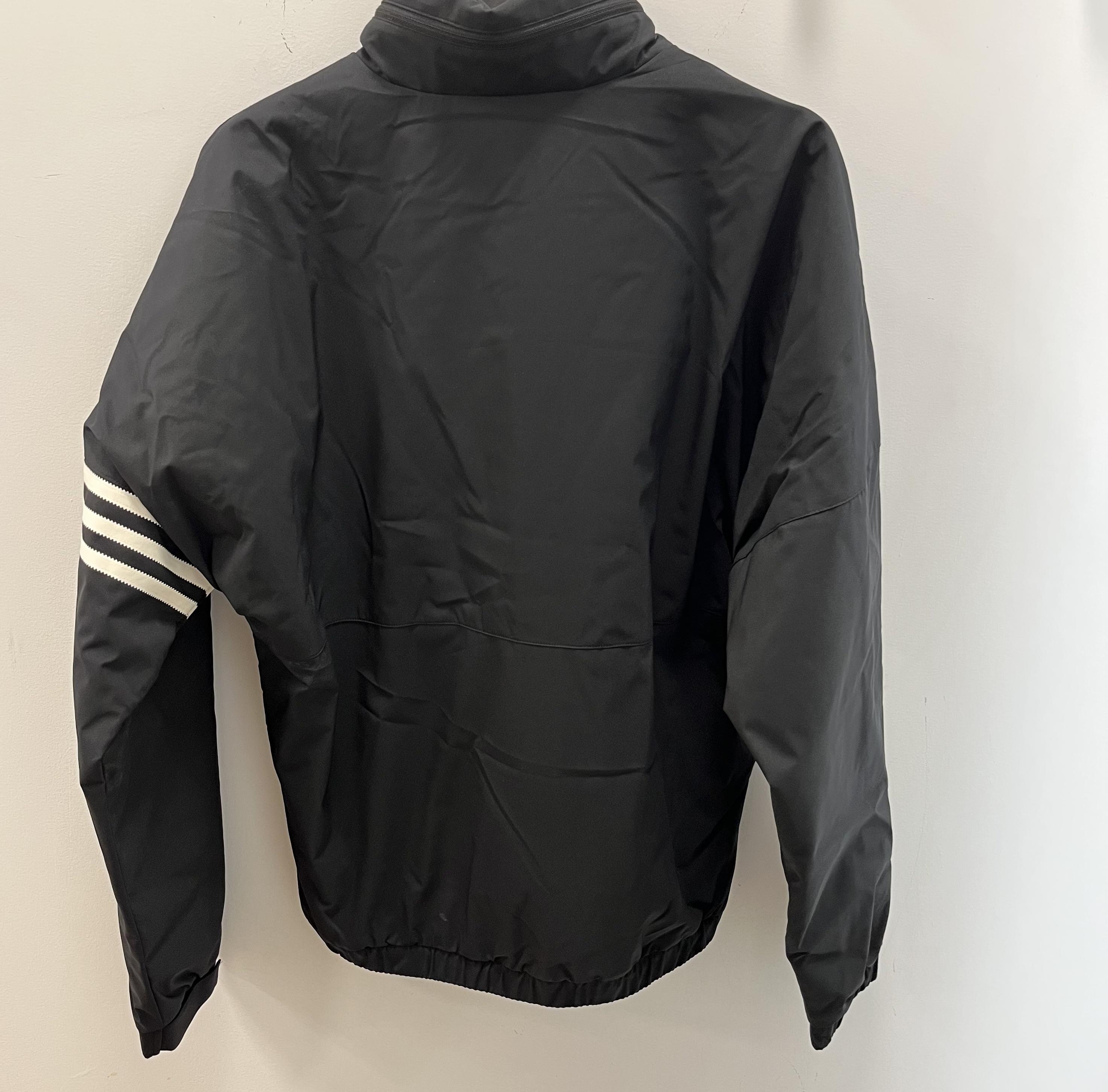 Adidas Original Padded Stripes Puffer Jacket Black HL9198 Winter Light Coat