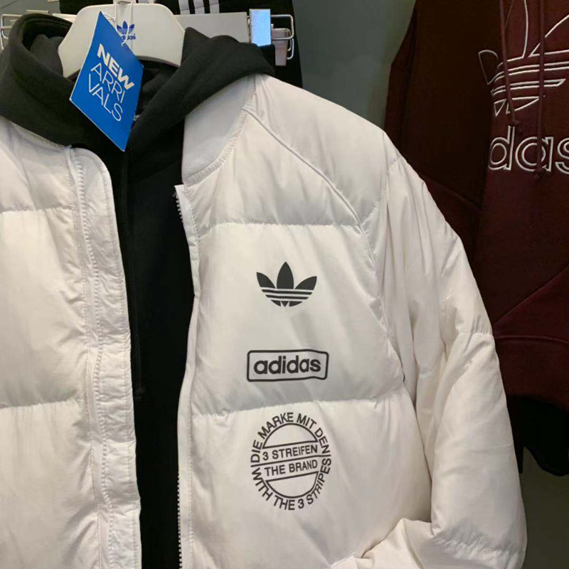 Adidas Originals Graphic Jacket DP8554 White Down Coat 