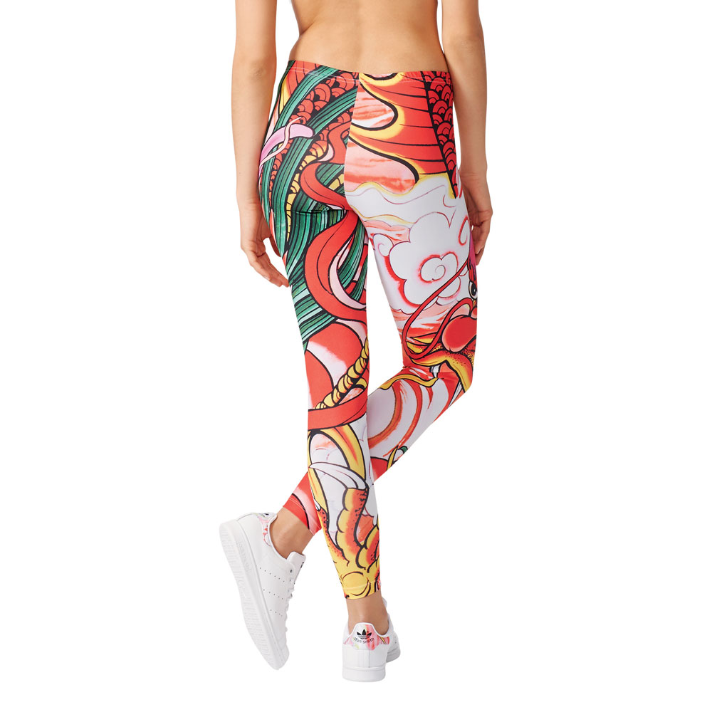 Adidas Originals Rita Ora Dragon Print Leggings A96217 Women Leggings
