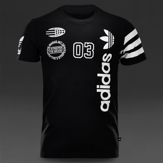 Adidas Original Mens Sports Essential Logo Tees S18630 Black Summer Tees