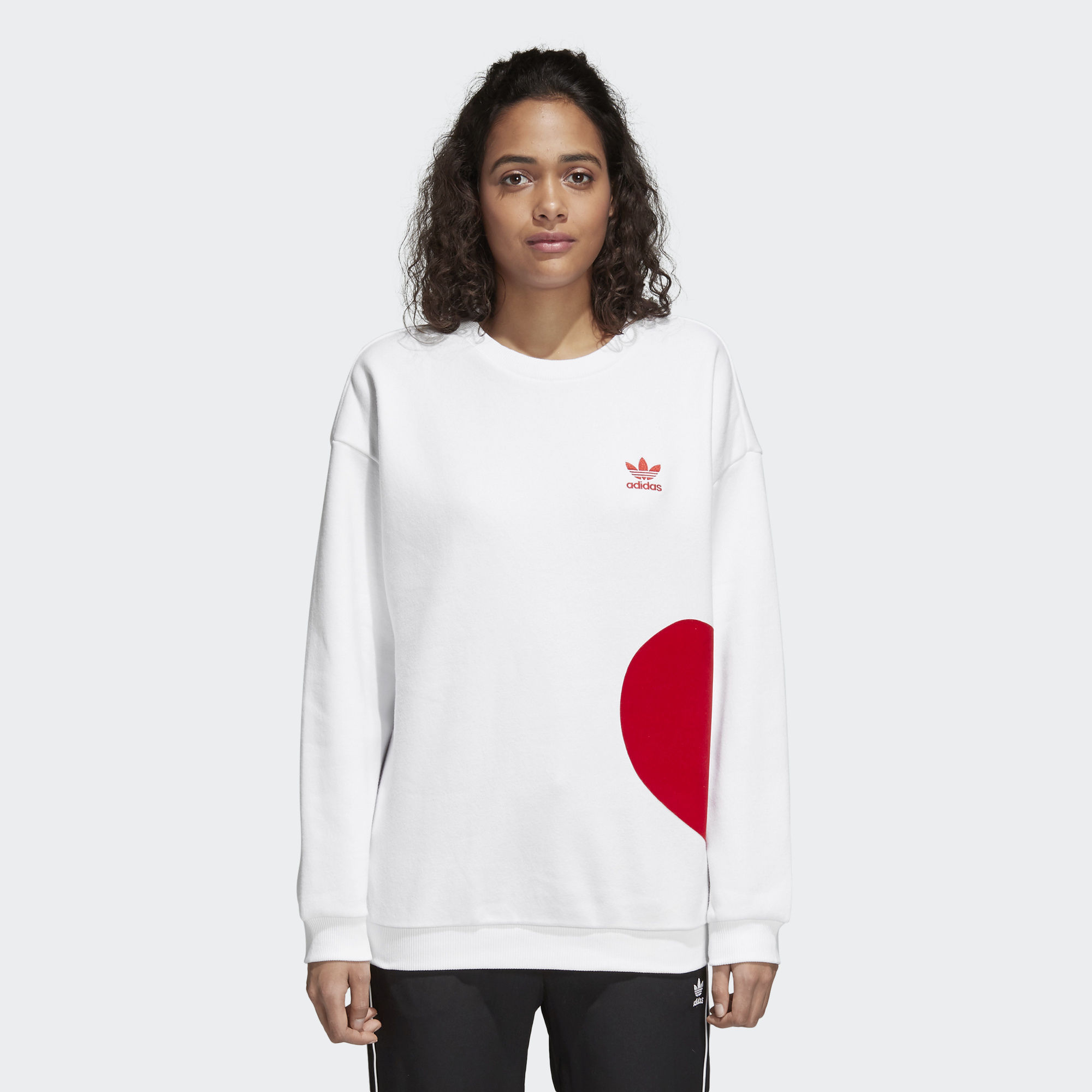 Adidas Original Mikina Vlentine's Day Swestshirt CE1688 Swester