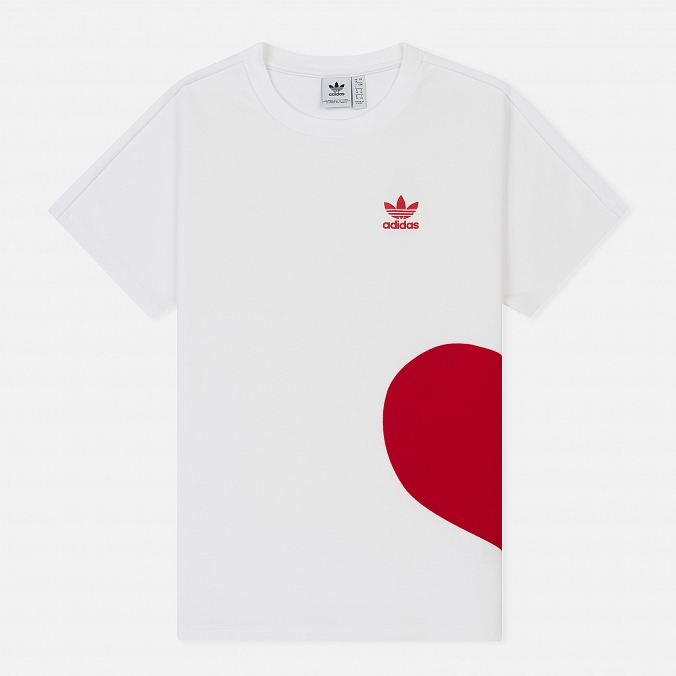 Adidas Mens Originals CE1690 T-Shirt Valentine's Day Tees