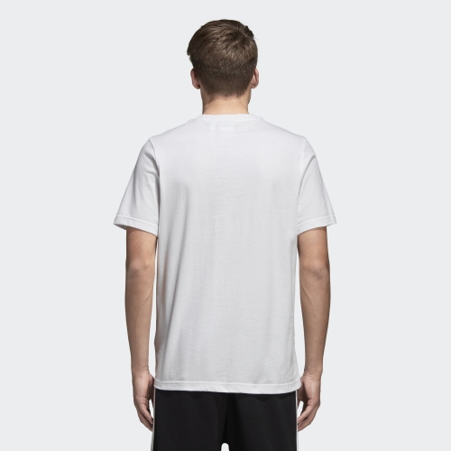 Adidas Originals Adicolor Tshirt With Trefoil Logo In White CW0710 Mnes Tees