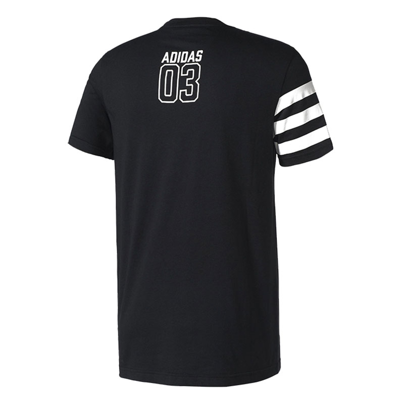 Adidas Mens Playera Street Graph Original Blanco BP8893 Tees Black Summber Tshirt