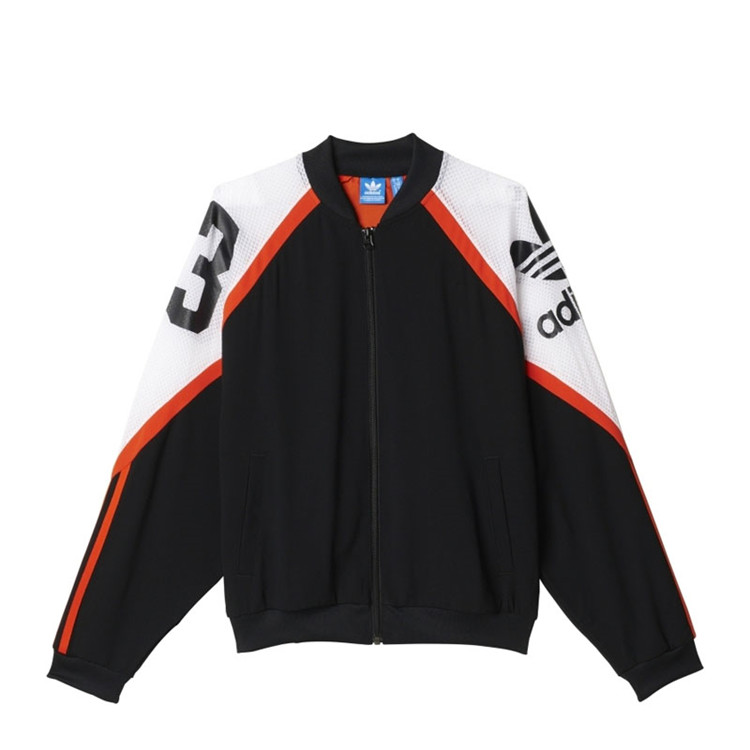 Original New Arrival 2016 Adidas Dress Originals Women's jacket Mandarin Collar Clothing Full Sportswear AJ8867