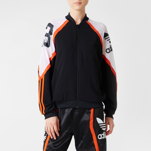 Original New Arrival 2016 Adidas Dress Originals Women's jacket Mandarin Collar Clothing Full Sportswear AJ8867