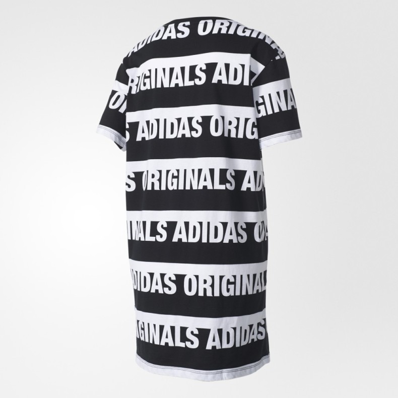 Adidas Womnes Williams Trefoil Tee Dress BR7862 Tshirt