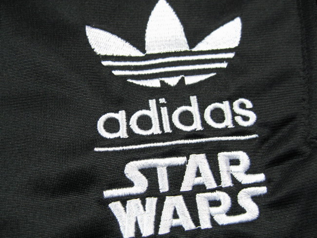 NWT Original Adidas STAR WARS DARTH VADER FORCE TRACK TOP JACKET SWEATER Adidas V33808 BLACK