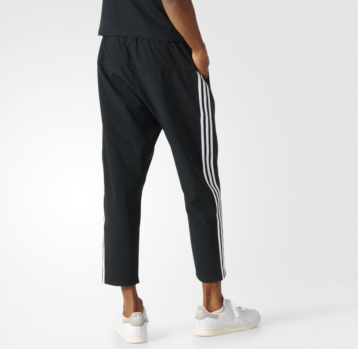 Adidas Seven-Eighth Pants BK0017 Joggers In Black 7/8 Sport Pants