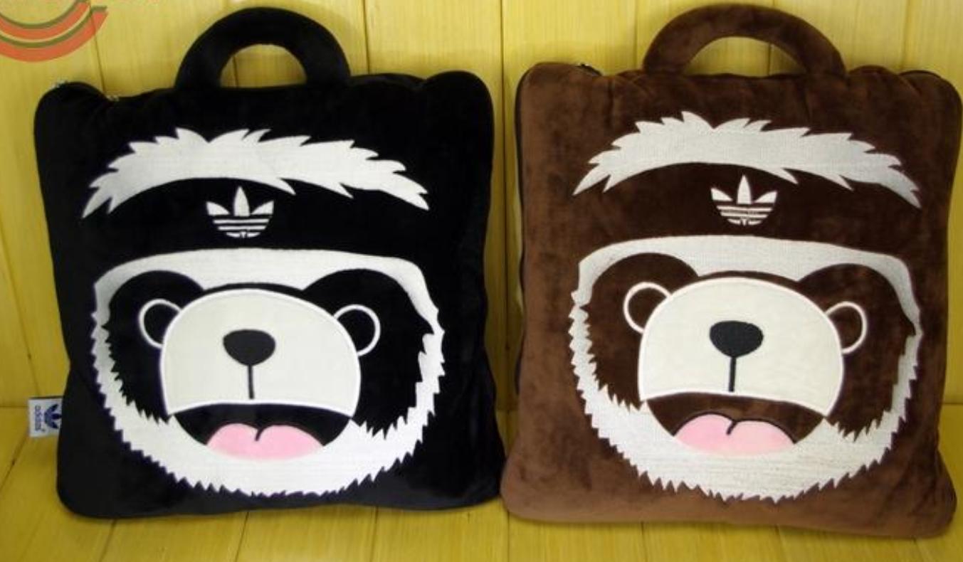 Promotion Hot Selling Adidas Pillow Original Adidas Panda Car Poillows