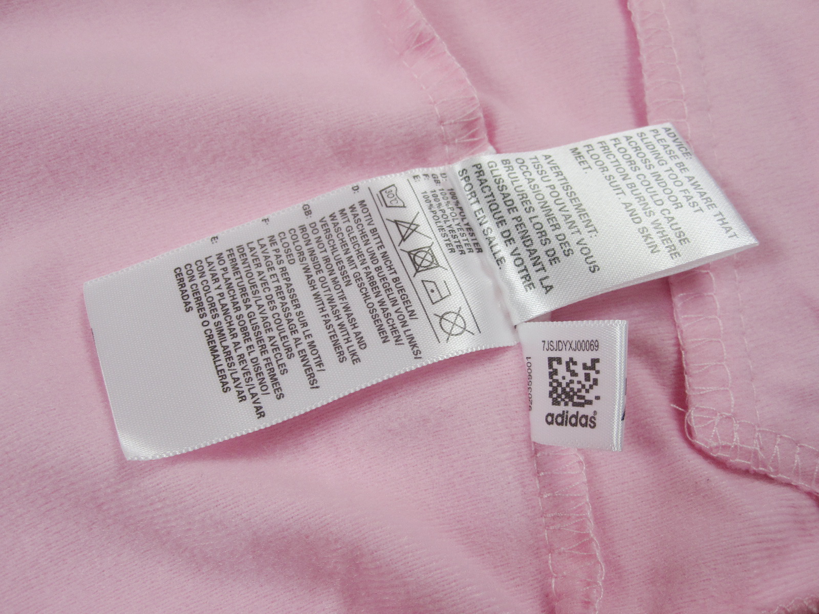 Original Adidas Womens Authentic Sports Track Top Firebird Jacket Pink Trefoil Coat