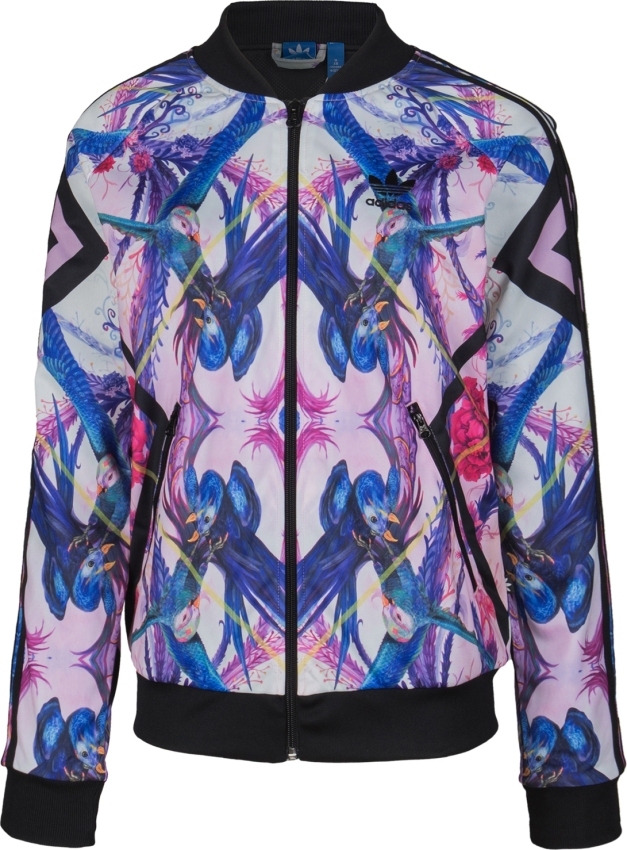 Adidas Originals FLORERA (Multicolor) Supestar Track Jacket Women's AB1986 Jacket