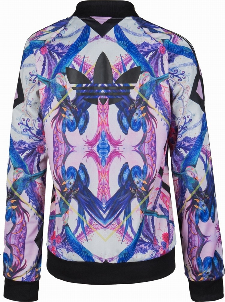 Adidas Originals FLORERA (Multicolor) Supestar Track Jacket Women's AB1986 Jacket