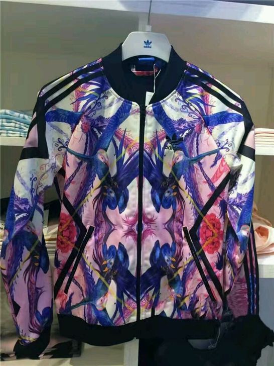 Adidas Originals FLORERA (Multicolor) Supestar Track Jacket Women's AB1986 Jacket