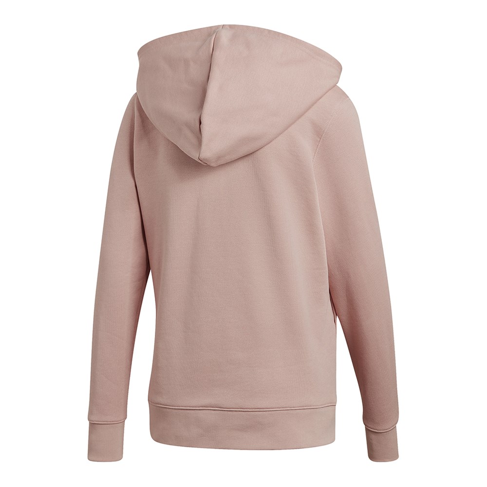New Womens Adidas Original Trefoil Hoodie DH3134 Pink Hoody