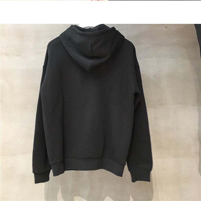 Adidas 3-Stripes Hoodie Black Sportive Sweatshirt EC3674 Hoody