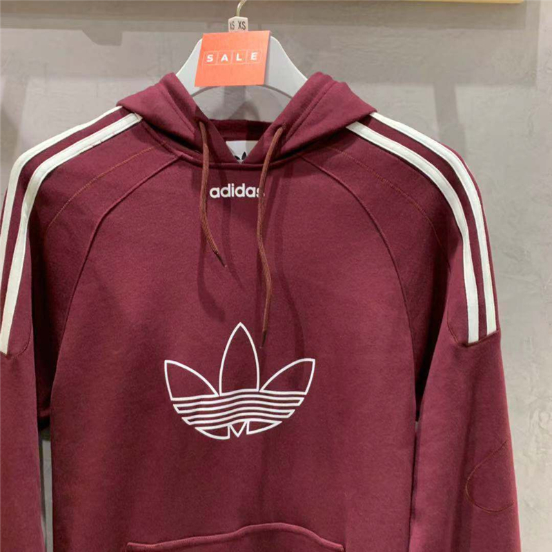 Adidas Flock Trefoil Hoodie DU8114 Mens Hoody