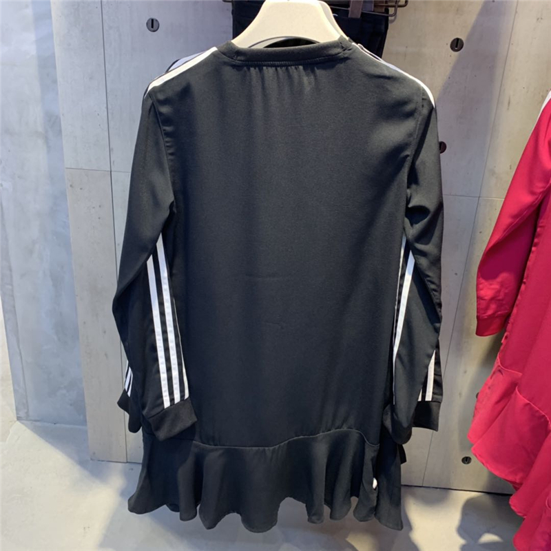 Original Adidas Women Dress DX3689 Black TEES Dress