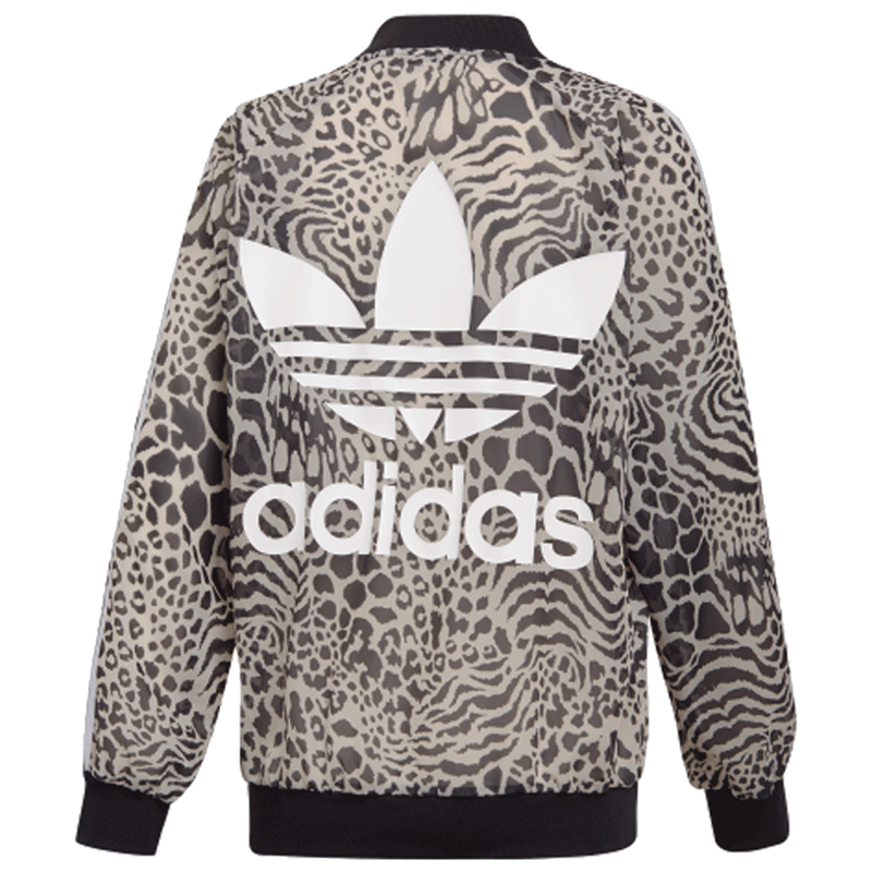 Original Adidas Womens DY0886 Sunscreen Jacket Jaguar Graphic Track Top Jacket