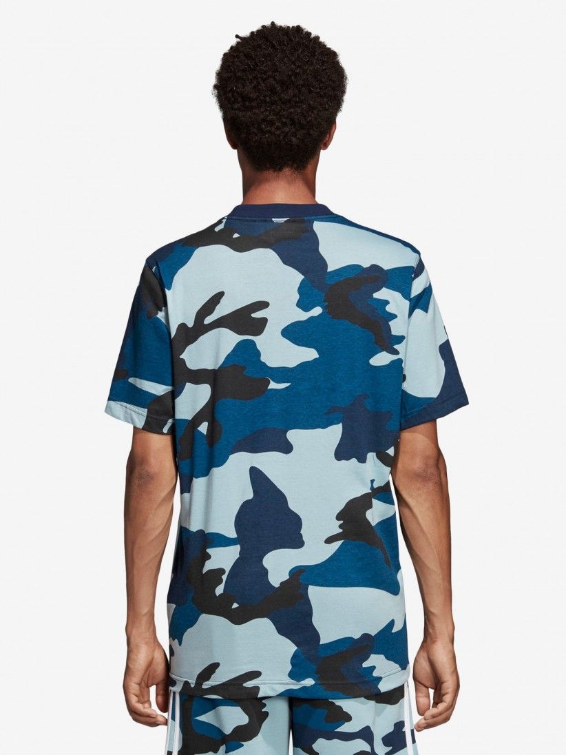 Adidas Camouflage Trefoil Tees DV2074 Mens Tees