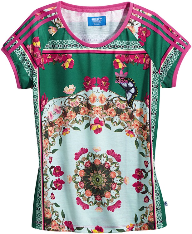 Adidas Womens Brazil World Cup Tees F78101 Farm Borboflor Tees