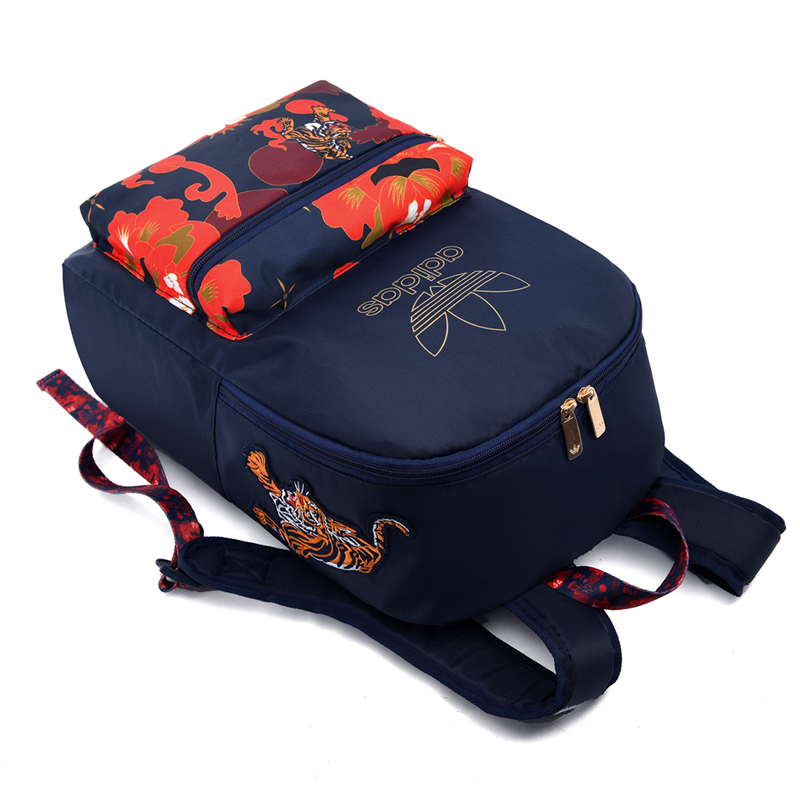 Original Adidas Tiger GE6202 Navy Bag GE6201 Black CNY Classic Backpack E