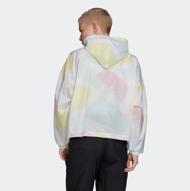WOMEN ORIGINALS Adidas Graphic Windbreaker GK3680 Jacket SUPER-SWEET LOOK Hoody C