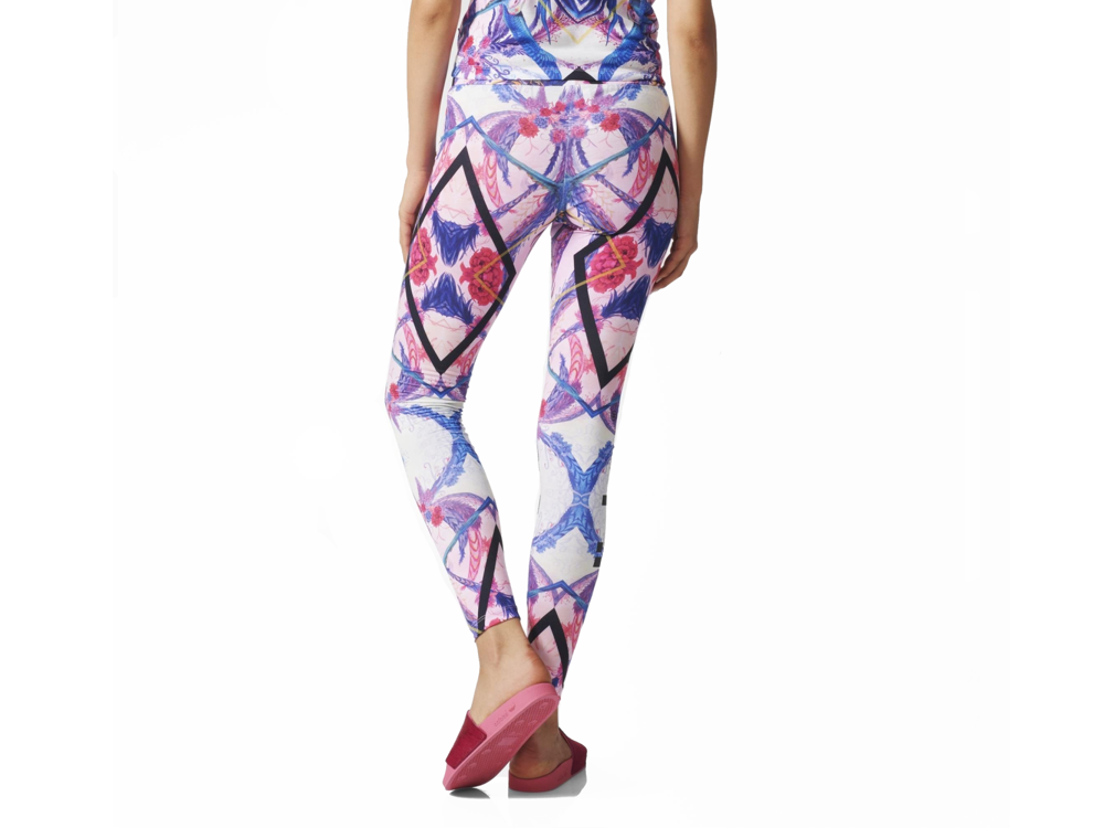 Original Adidas Florera Brazil Farm Leggings AB1976 Pants