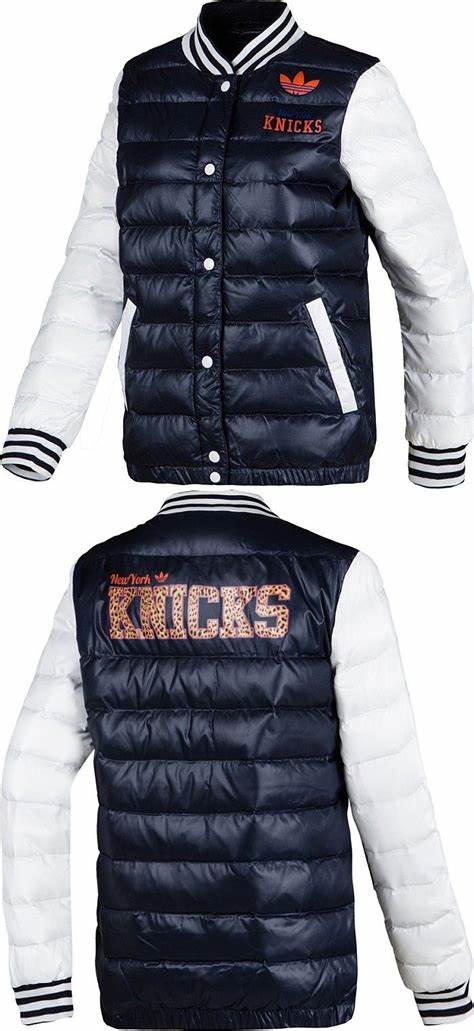 Adidas Womens Original Chaqueta Mujer Knicks Varsity M69952 Winter Coat