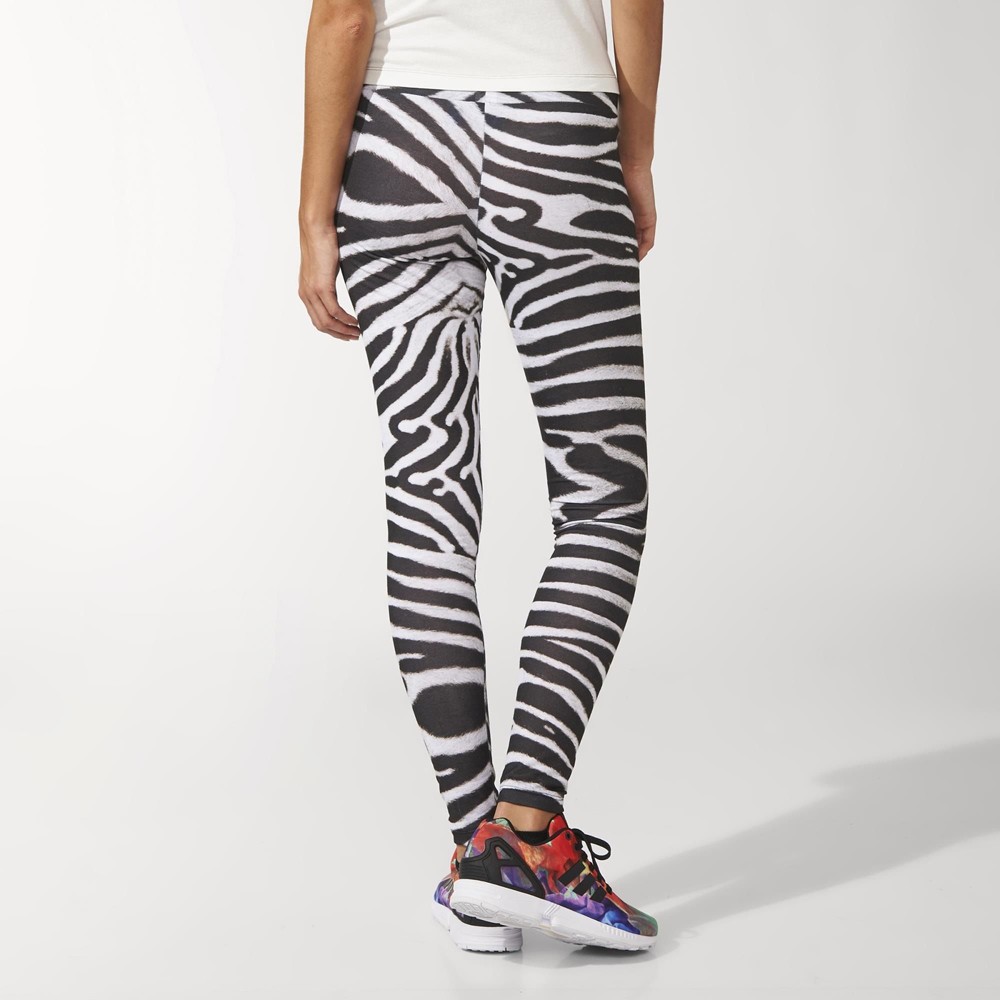 Adidas Mallas Zebra Mujer M30334 Leggings