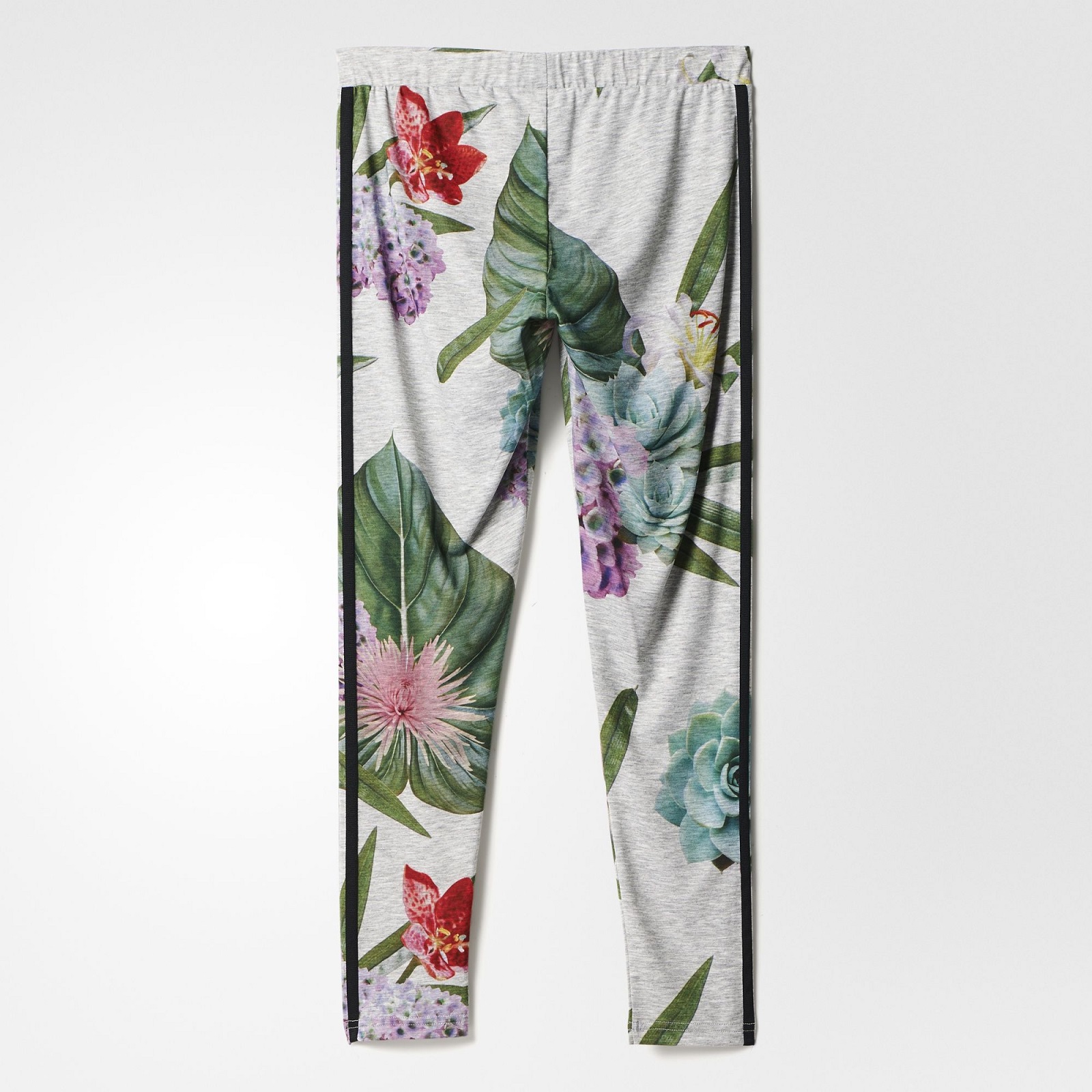 Adidas Womens Originals Training Leggings Multicolor AJ8879 Floral Print Leggging