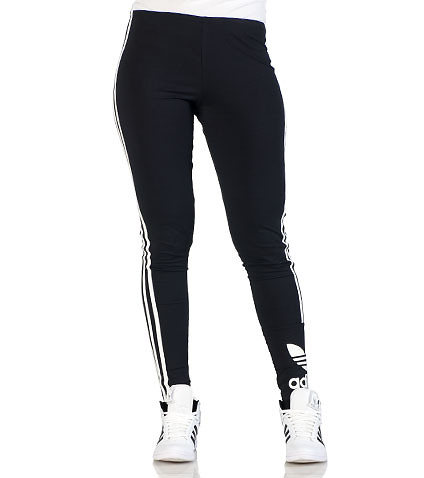 Adidas Womens Trefoil Legging F78409 Black Leggings