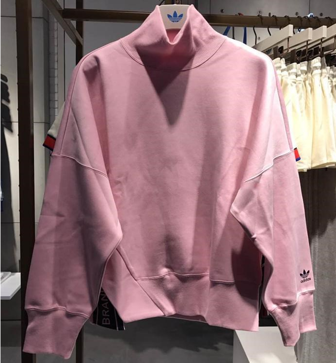 Adidas Original Womens Sweatshirt Wonder Pink BR9494 Long Sleeve Shirt