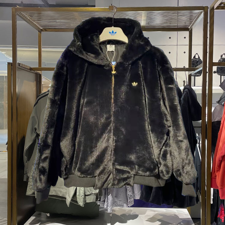 Adidas Womens Original Fur Jacket HC6600 Winter LIAS Coat 