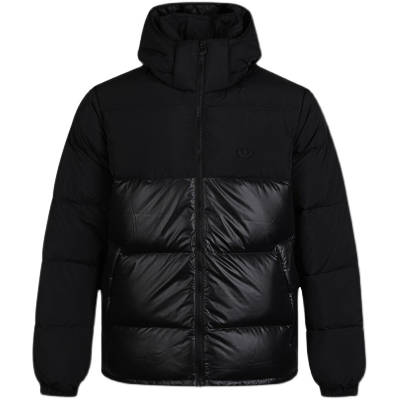 Adidas Down Regen Hooded Blocked Puffer GE1324 Jacket Regen Down Coat
