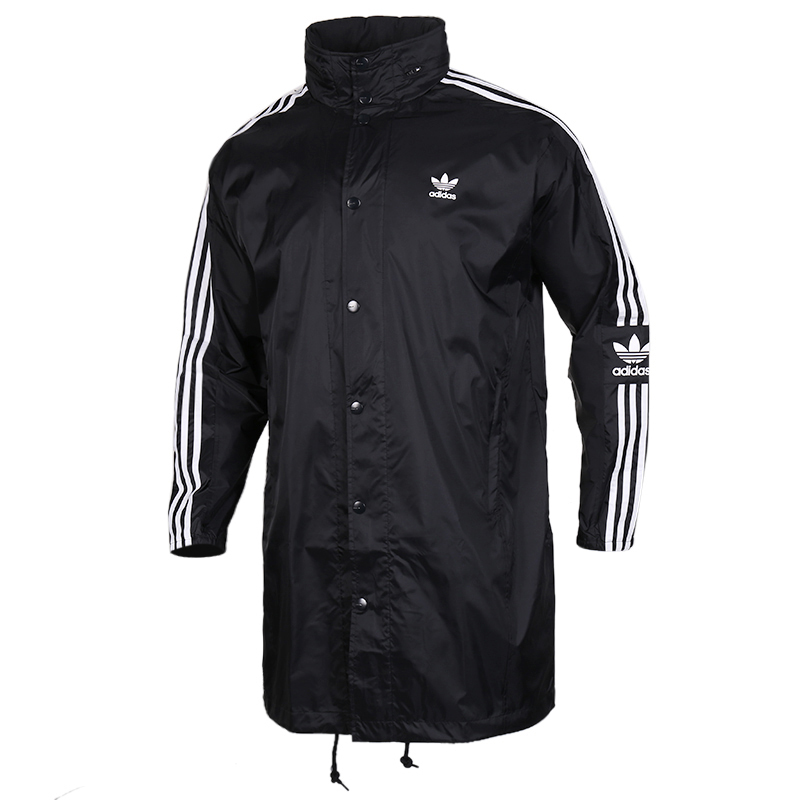Adidas Originals Long Windbreak FL0011/FL0012 Trefoil Manager Jacket 2 Colors Hoodie