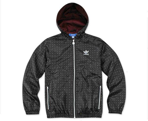 Original Adidas Mens Cotton Windbreak P01476 Hoodie