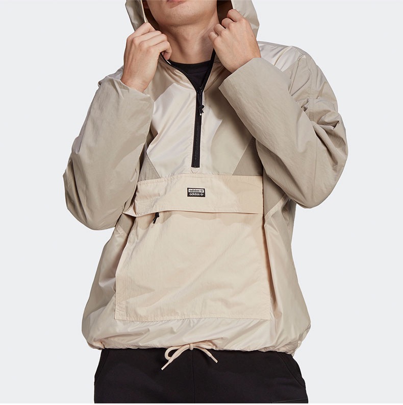 Adidas R.Y.V. V-Line Woven Brown GN6769 Jacket Windbreaker Hoody