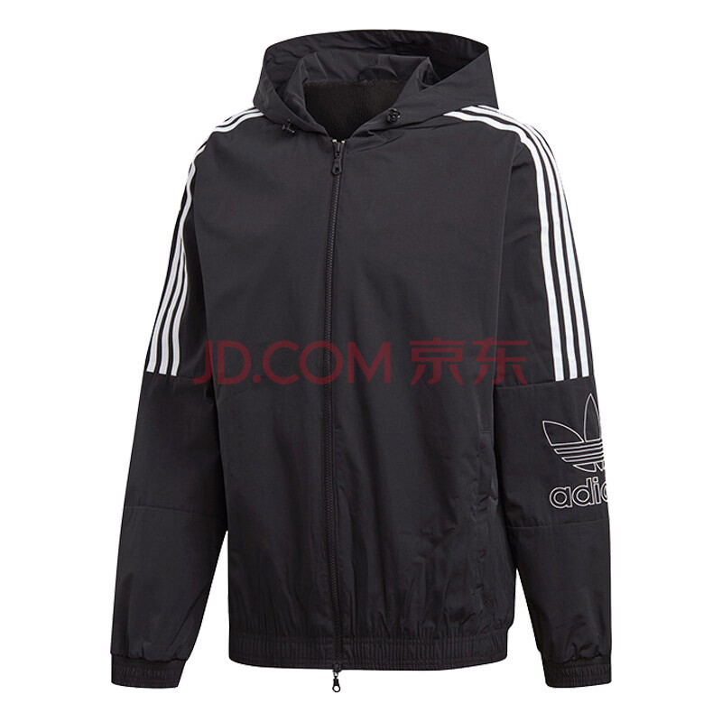 Adidas Originals EB4086 Mens Jacket 3 Stripes Hoodie