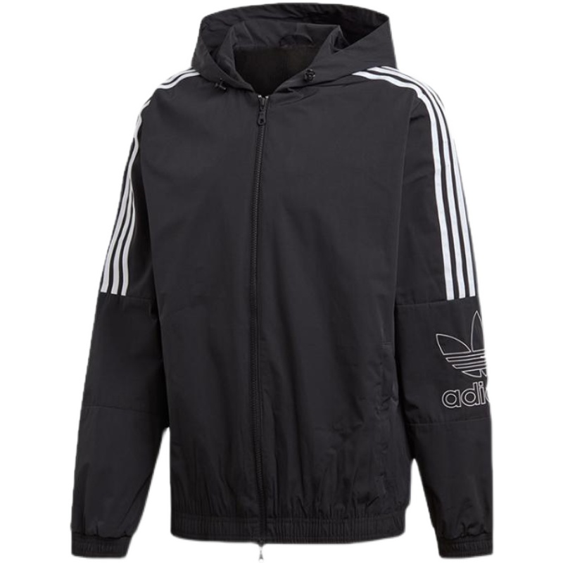 Adidas Originals EB4086 Mens Jacket 3 Stripes Hoodie