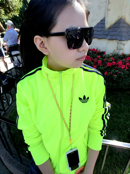 Adidas Womens Firbired Jacket Blue and Lemon 