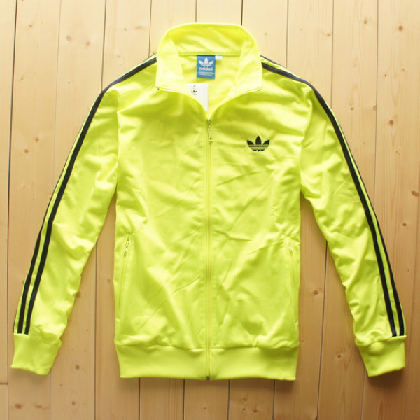 Adidas Womens Firbired Jacket Blue and Lemon 
