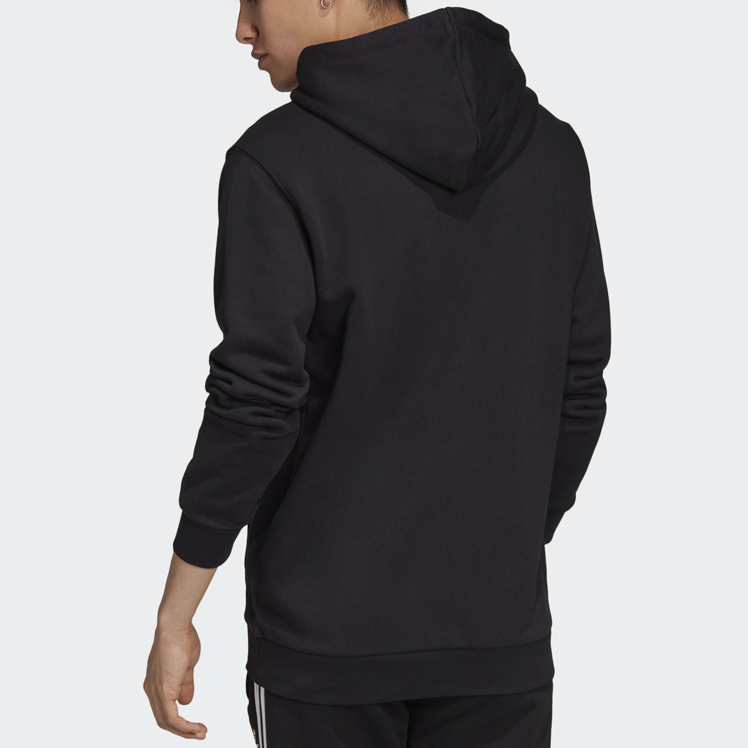 Adidas Mini Embroidered Hoodie FK9979 Black Hoodie