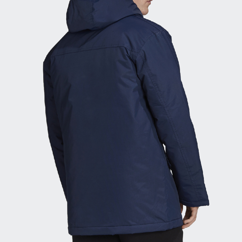 Adidas Originals Mens Warm Padded Parka ED5836 Jacket Navy Hoody