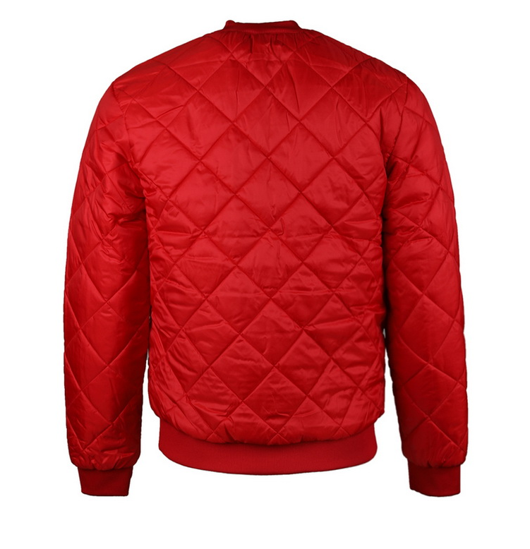 Adidas Mens Superstar Quilted EB4073 Red Winter Coat