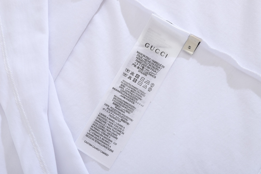 Adidas X Gucci Collaboration 2023 Summer Tees TS00105 Two Color Tees