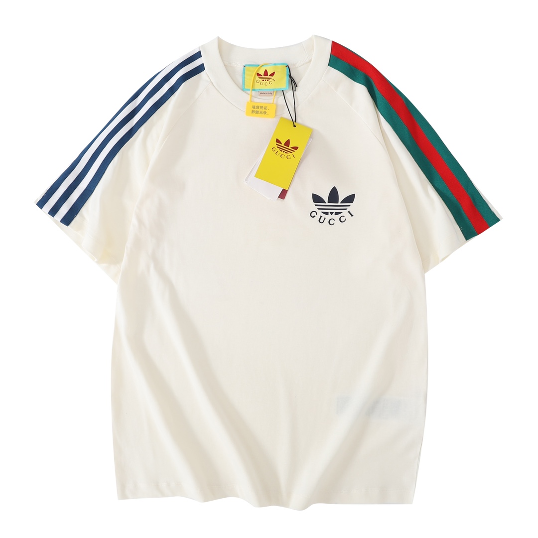 Adidas X Gucci Collaboration 2023 Summer Tees 
