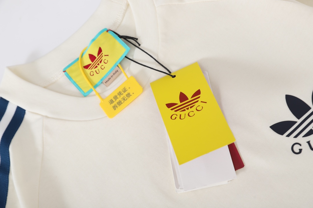 Adidas X Gucci Collaboration 2023 Summer Tees 